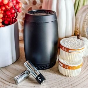 Black Scented Candle Holder